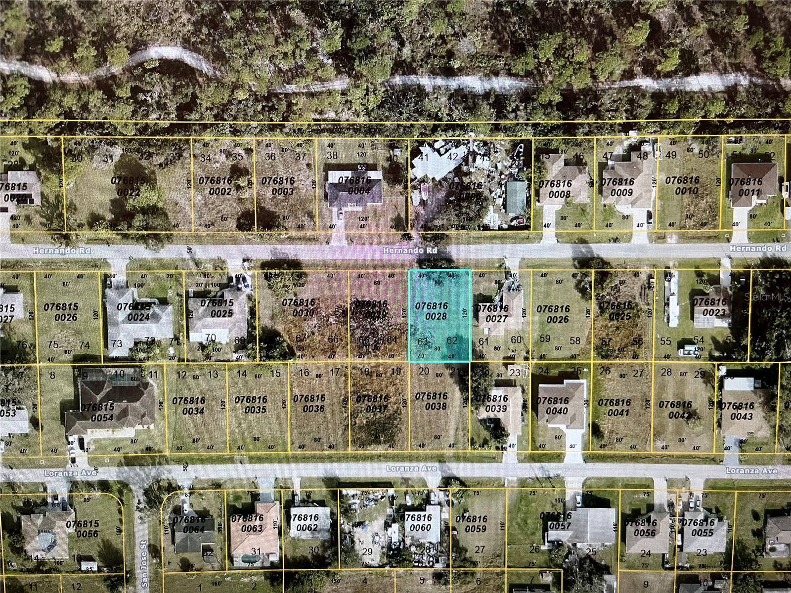 LOT 62&63 HERNANDO RD, North Port, FL 34287