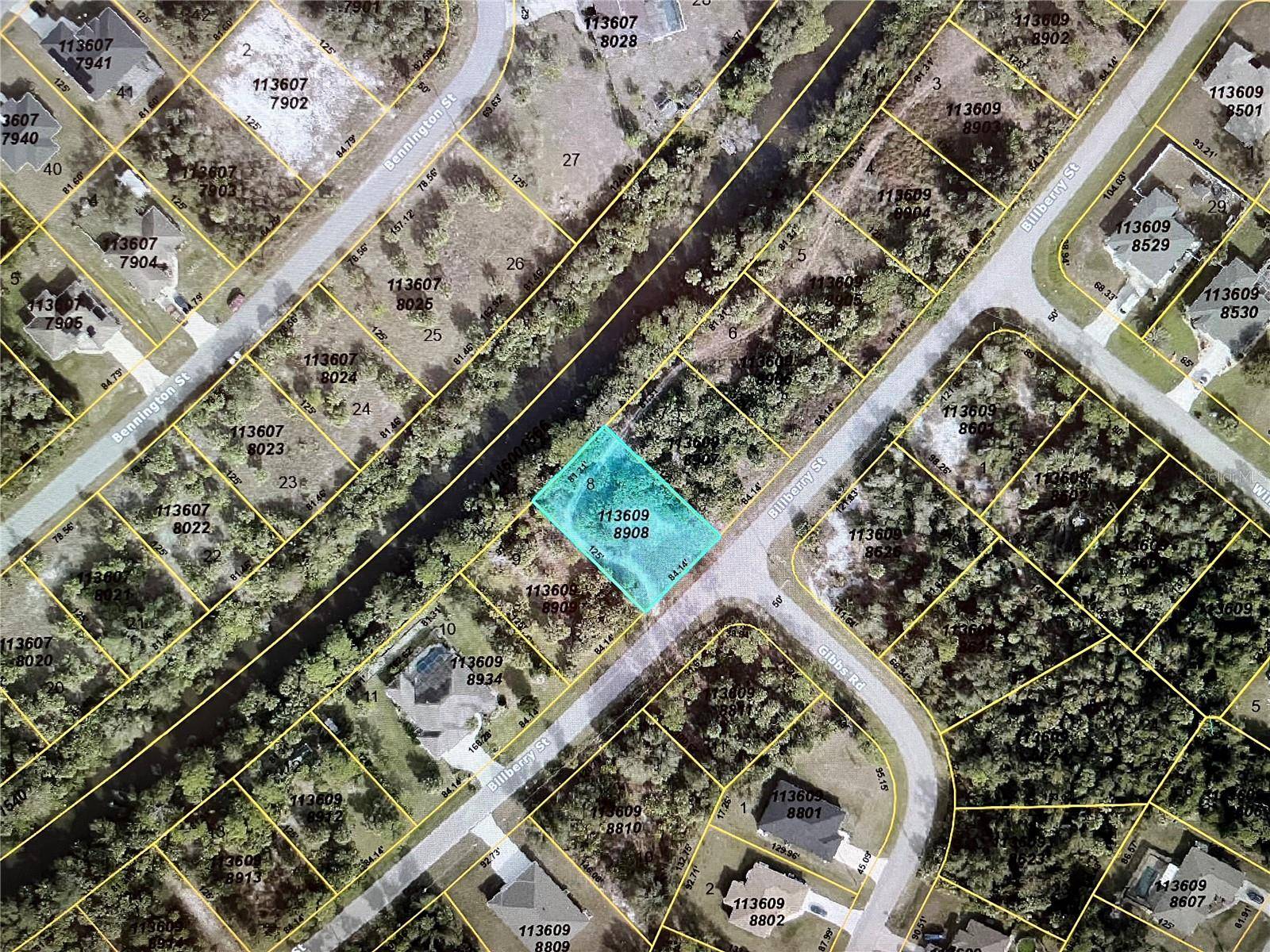 Lot 8 BILLBERRY ST, North Port, FL 34288