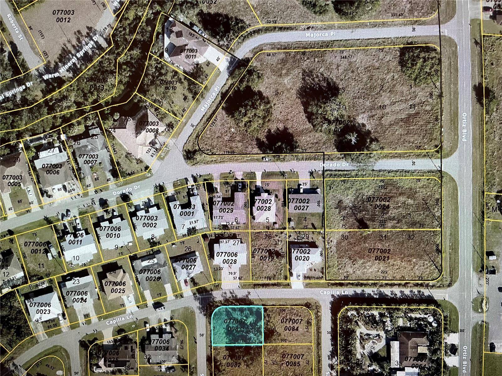 Lot #1 CAPILLA LN, North Port, FL 34287