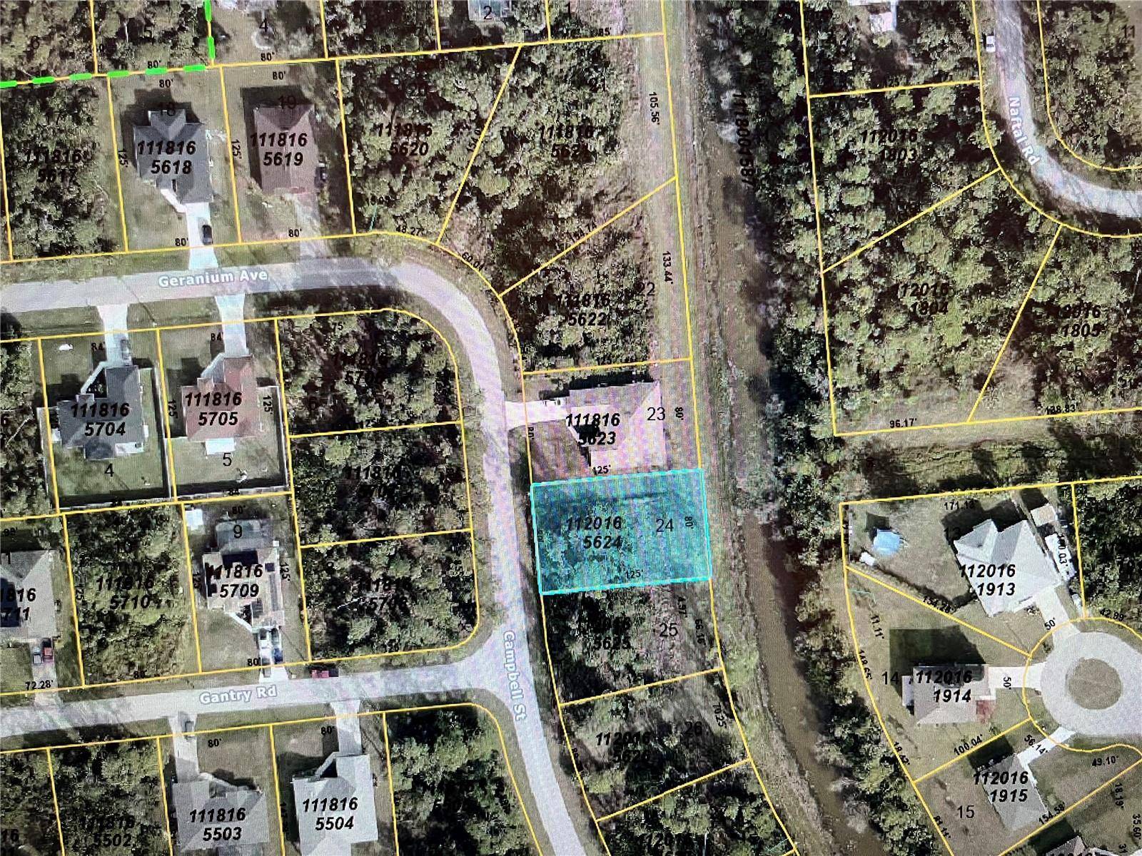 LOT 24 CAMPBELL ST, North Port, FL 34288