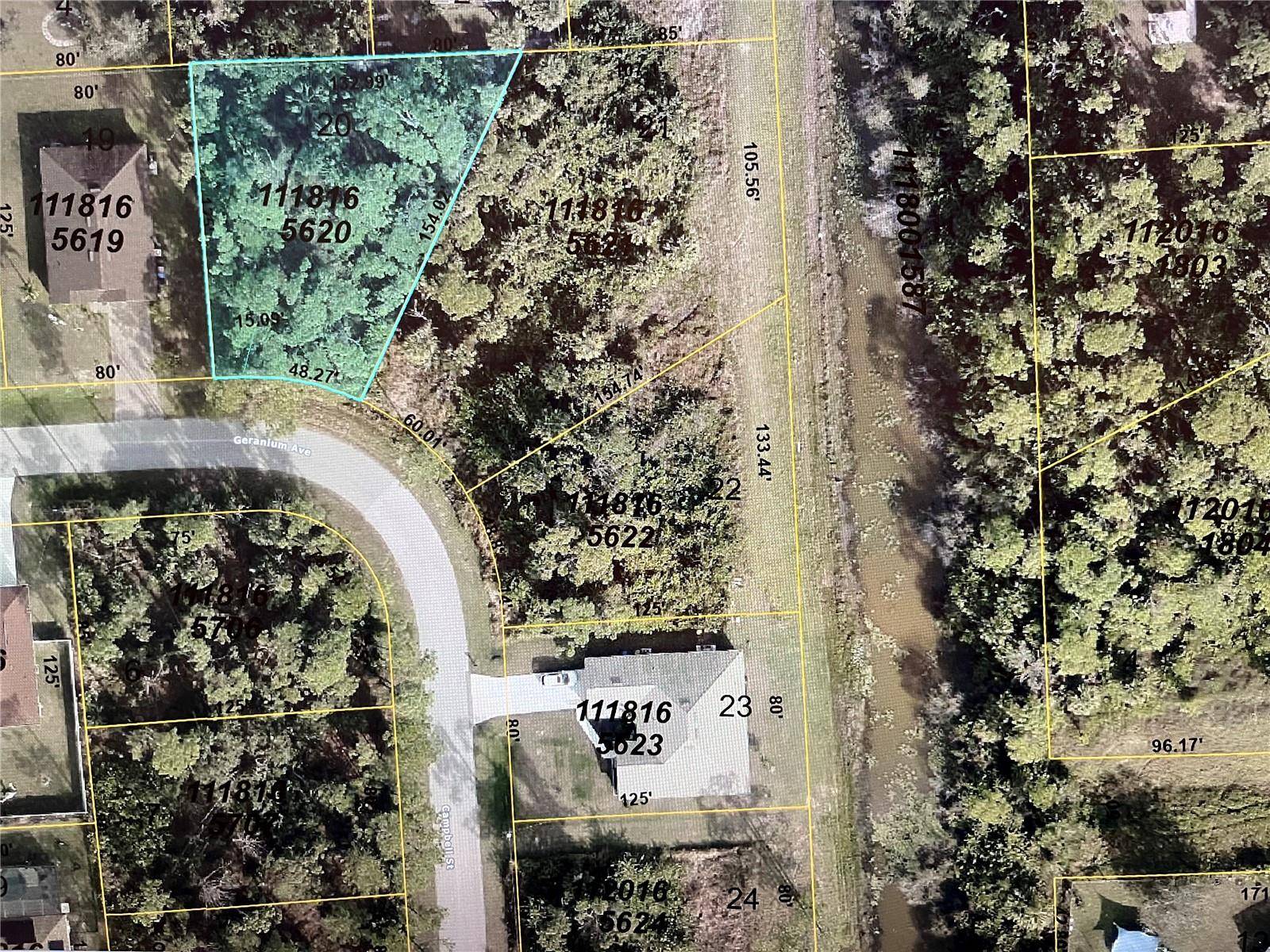 LOT 20 GERANIUM AVE, North Port, FL 34288