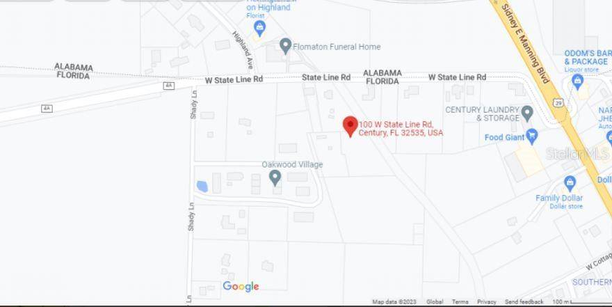 100 W STATE LINE RD, Century, FL 32535