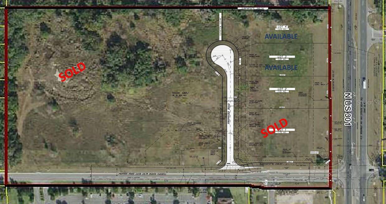 TBD N US HWY 301 #Lot 3, Wildwood, FL 34785