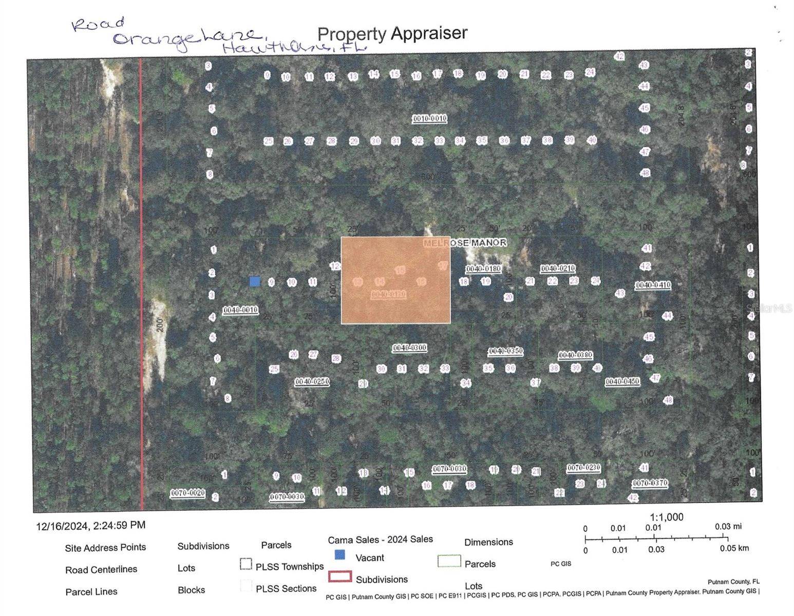 Lots 13-17 UNASSIGNED, Hawthorne, FL 32640