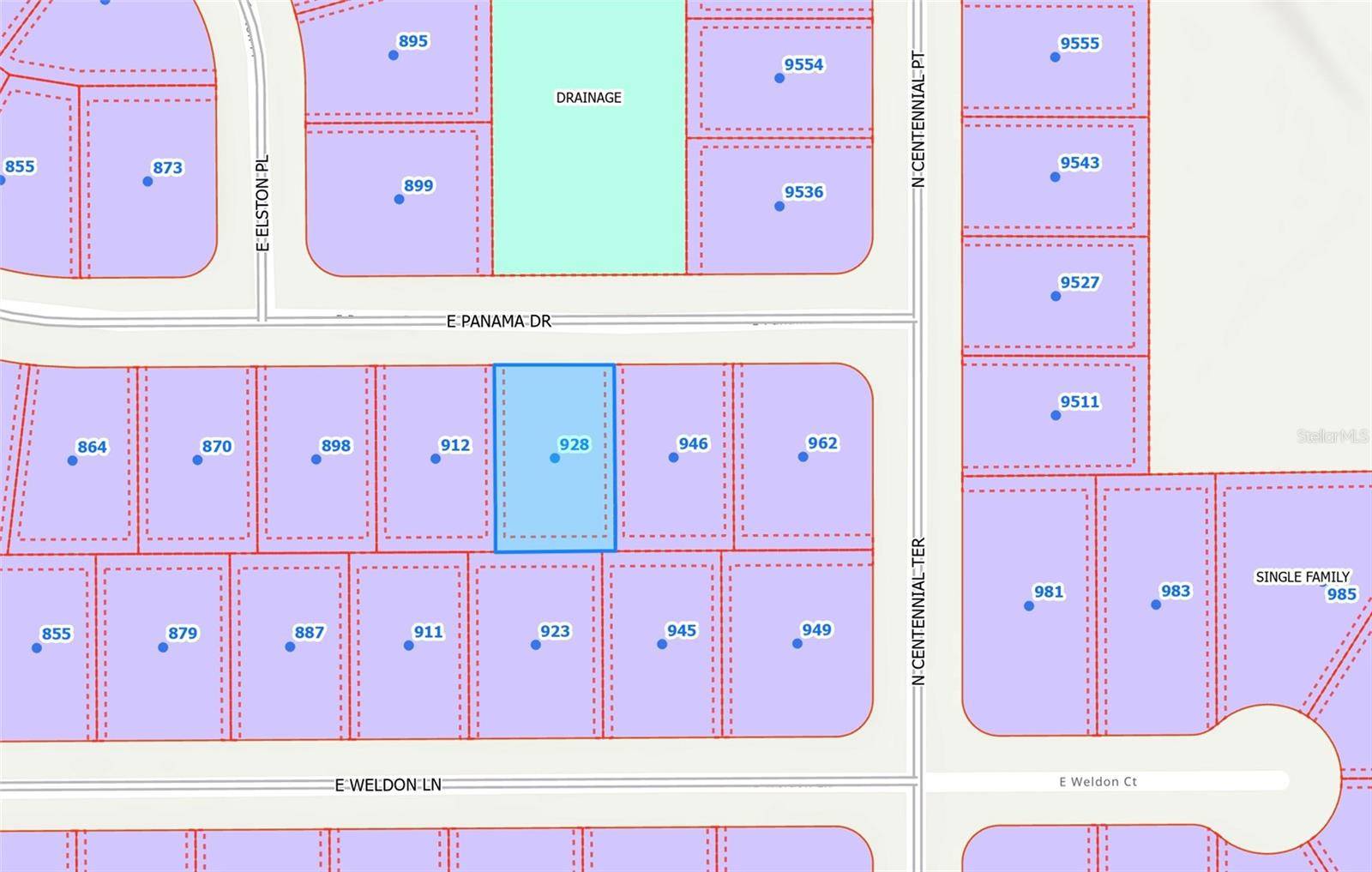 928 E PANAMA DR, Citrus Springs, FL 34434