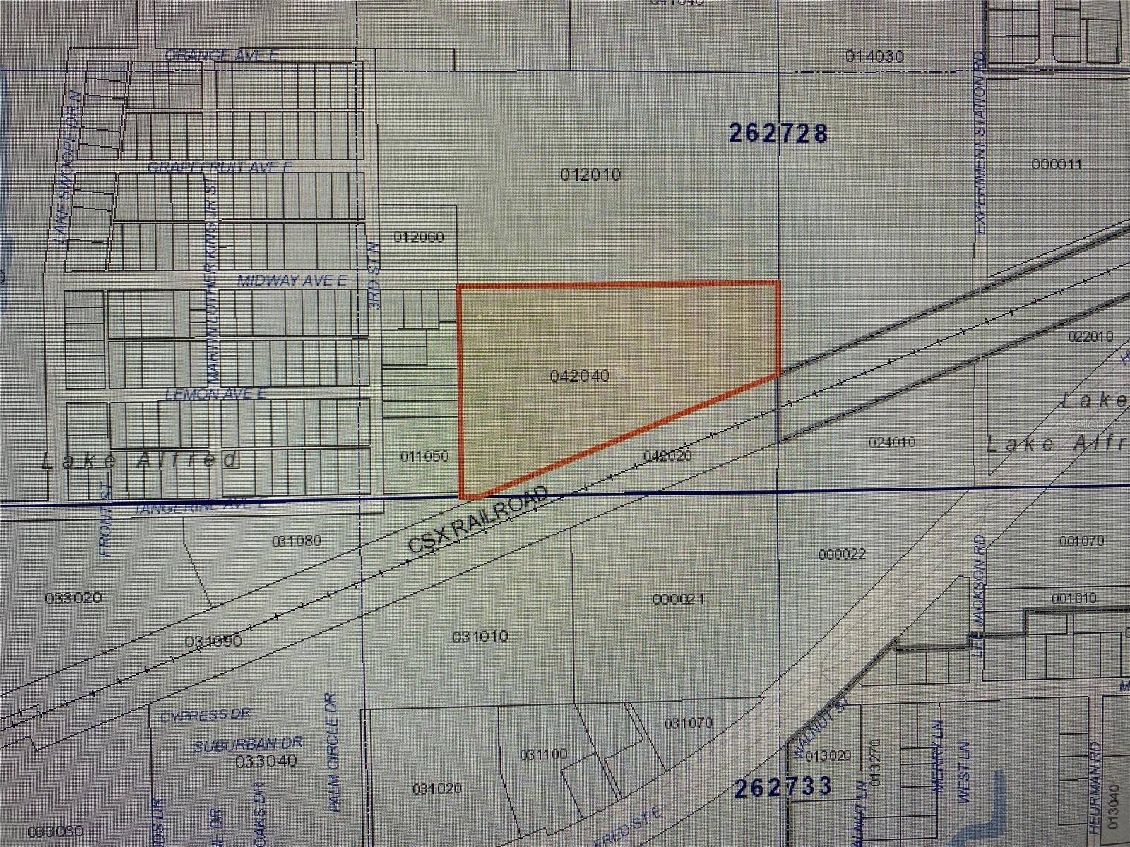 EXPERIMENT STATION RD, Lake Alfred, FL 33850