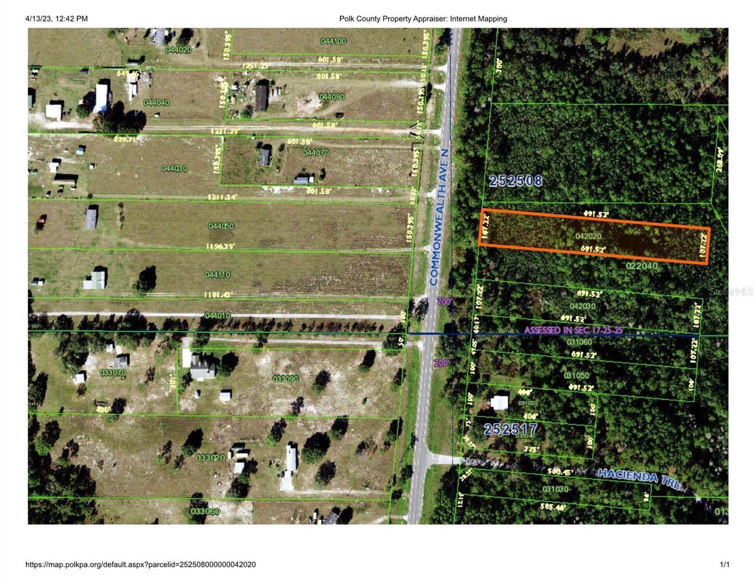 COMMONWEALTH AVE N, Polk City, FL 33868