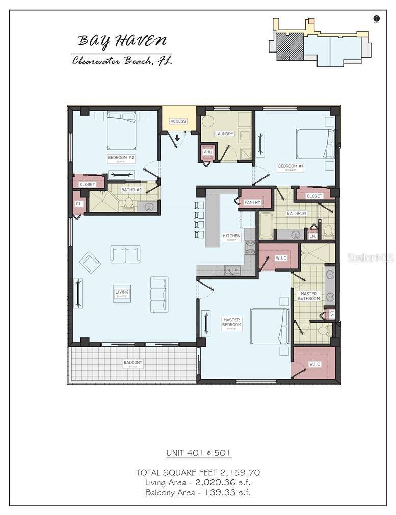 64 BAY ESPLANADE #401, Clearwater, FL 33767