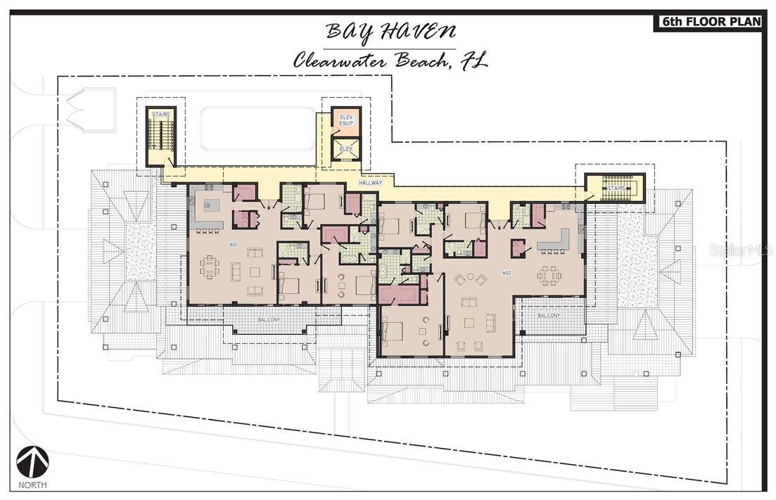 64 BAY ESPLANADE #601, Clearwater, FL 33767