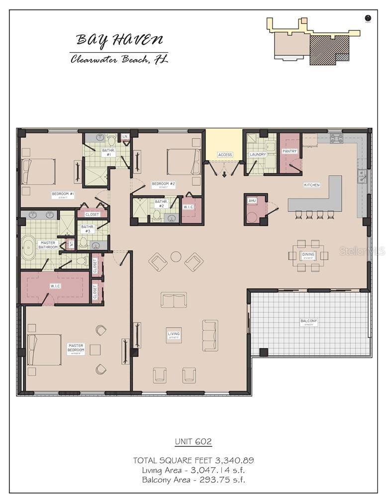 64 BAY ESPLANADE #602, Clearwater, FL 33767