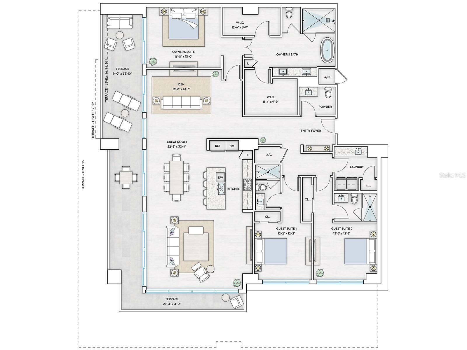 1000 BOULEVARD OF THE ARTS #1710, Sarasota, FL 34236