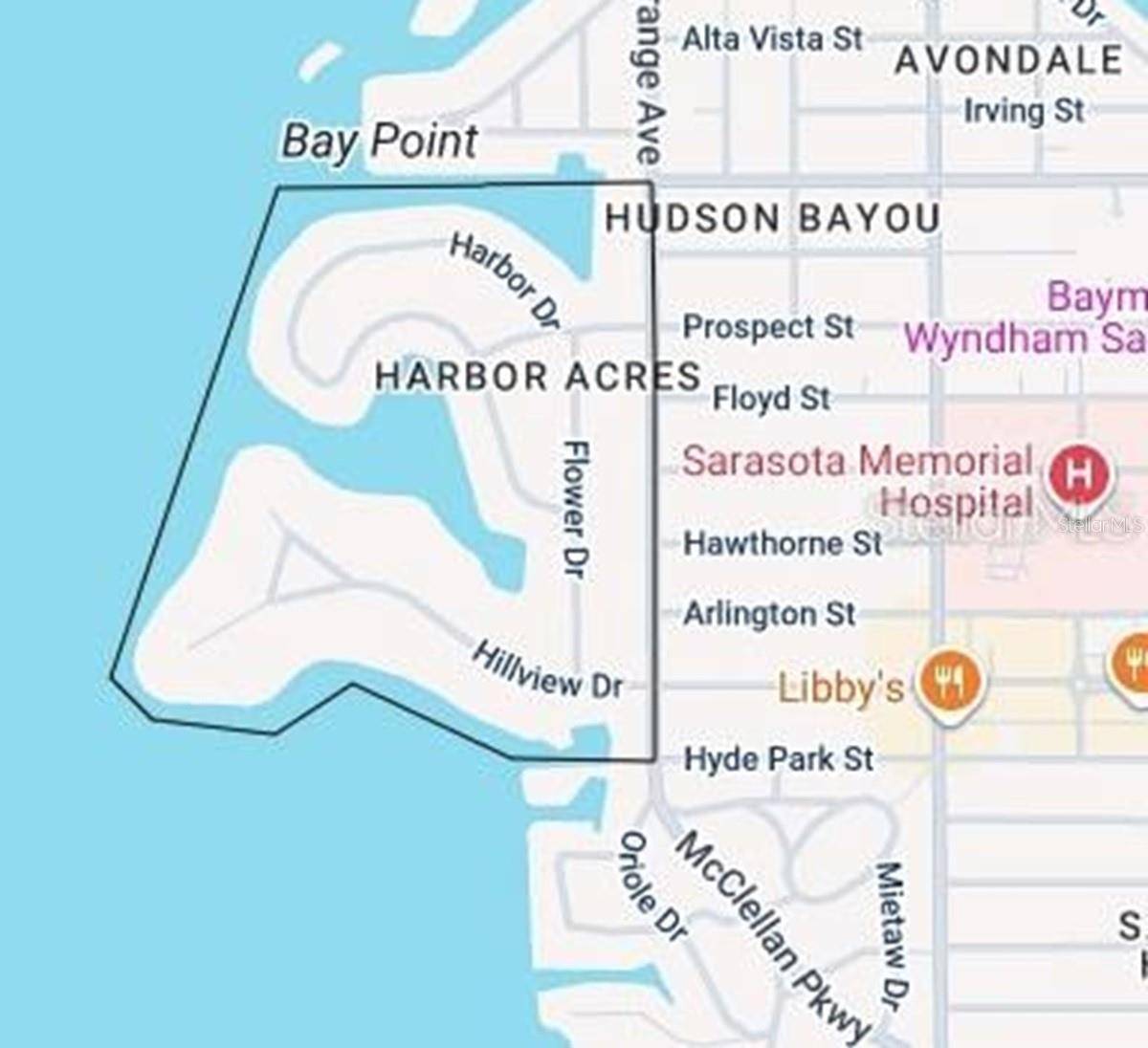 1395 HARBOR DR, Sarasota, FL 34239