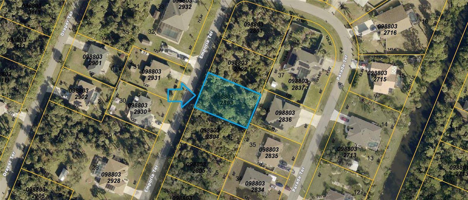 Lot 3, EMPORIA TER, North Port, FL 34286