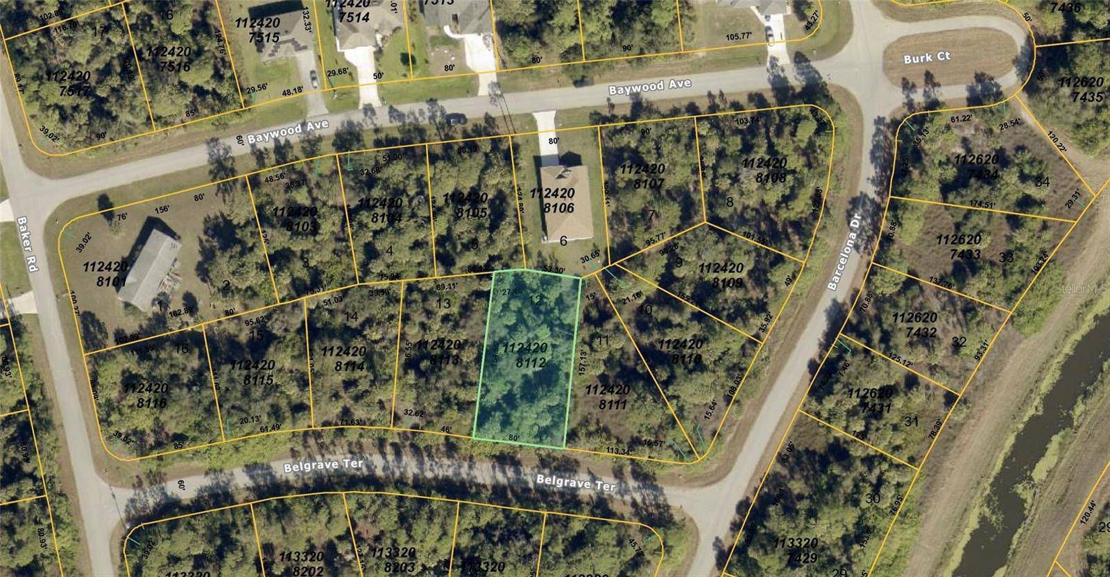 Lot 12 BELGRAVE TER, North Port, FL 34288