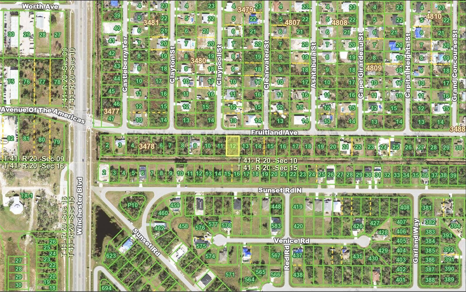 9105 FRUITLAND AVE, Englewood, FL 34224