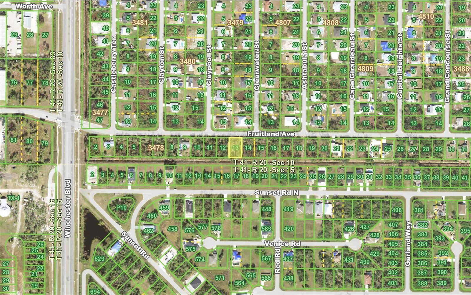 9113 FRUITLAND AVE, Englewood, FL 34224