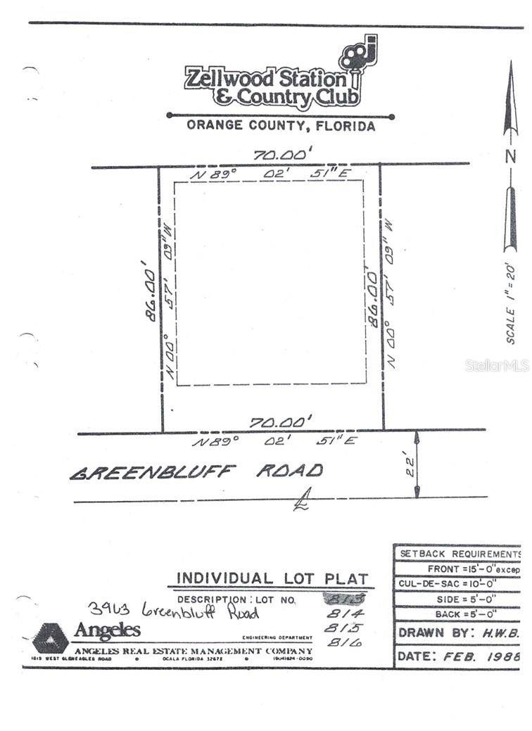 3963 GREENBLUFF RD #813, Zellwood, FL 32798