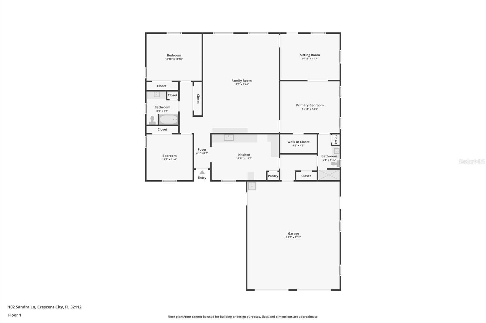 102 SANDRA LN, Crescent City, FL 32112