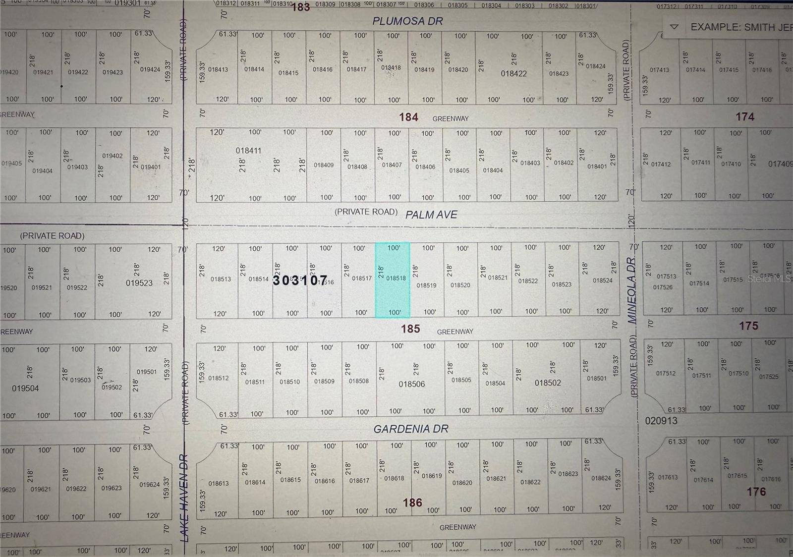 513 PALM AVE, Indian Lake Estates, FL 33855