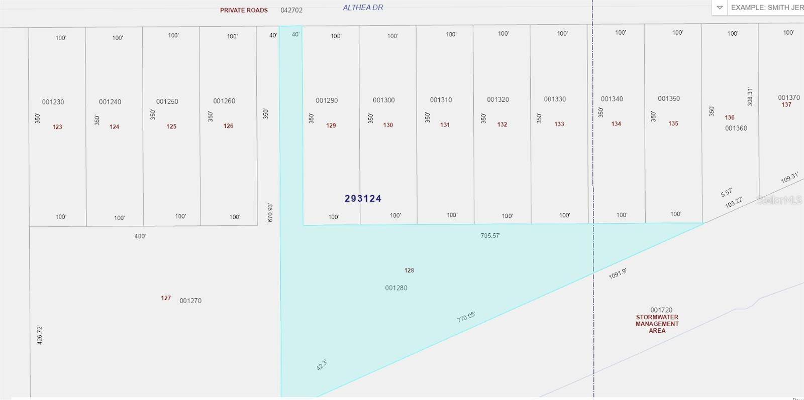 ALTHEA DR, Indian Lake Estates, FL 33855
