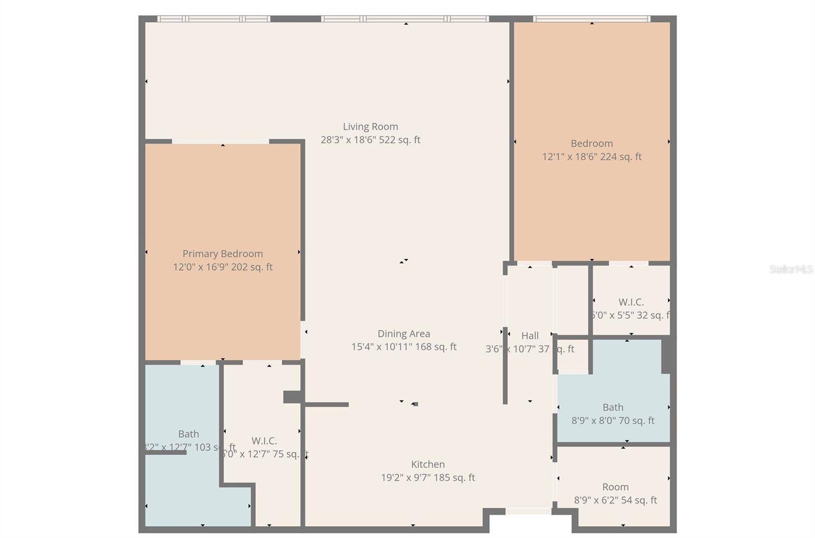 100 BLUFF VIEW DR #604C, Belleair Bluffs, FL 33770