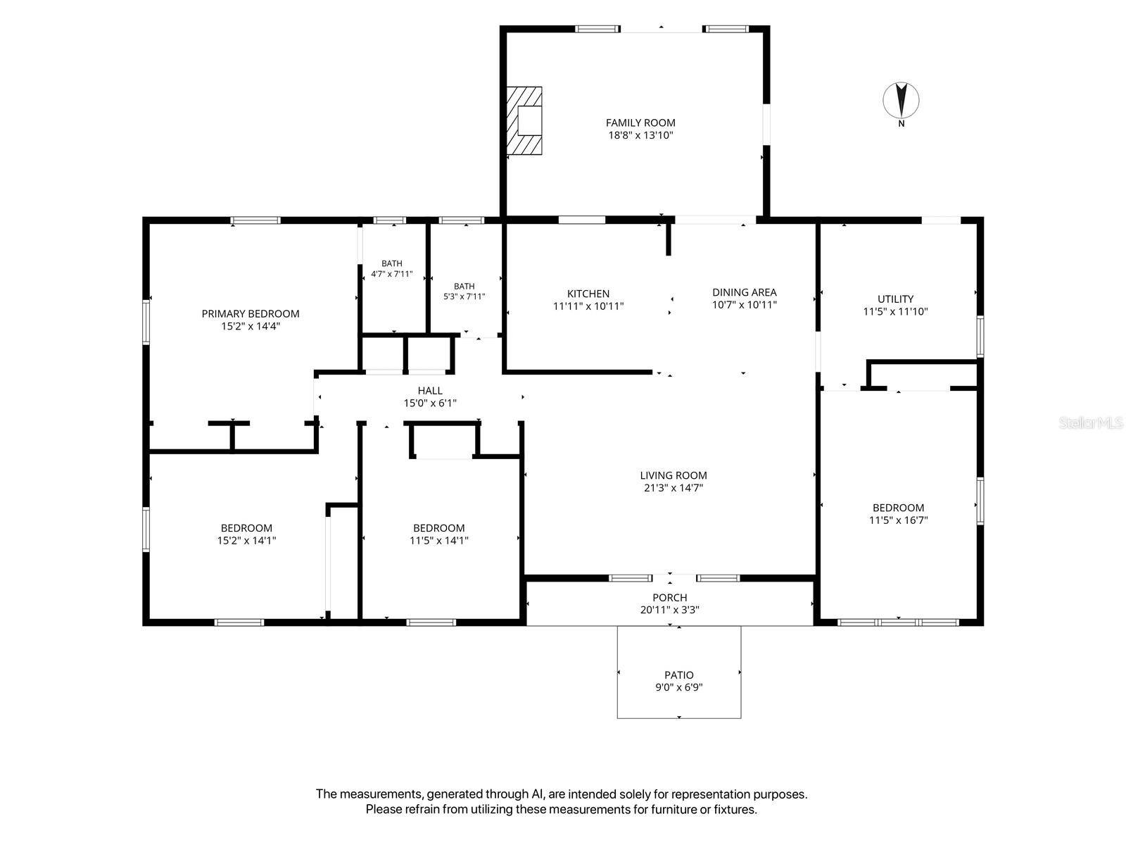 8433 LIMONIA DR, Indian Lake Estates, FL 33855