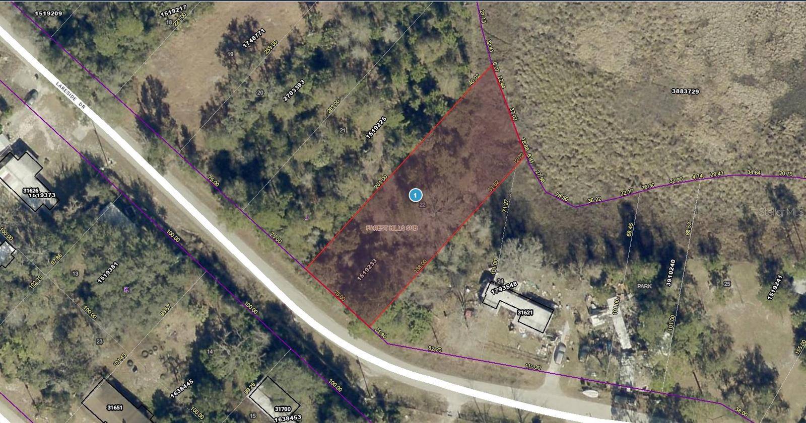 LAKESIDE DR, Deland, FL 32720