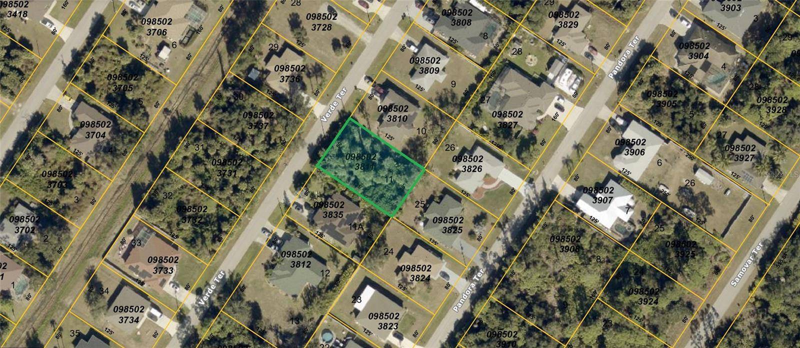 Lot 11, VERDE TER, North Port, FL 34286