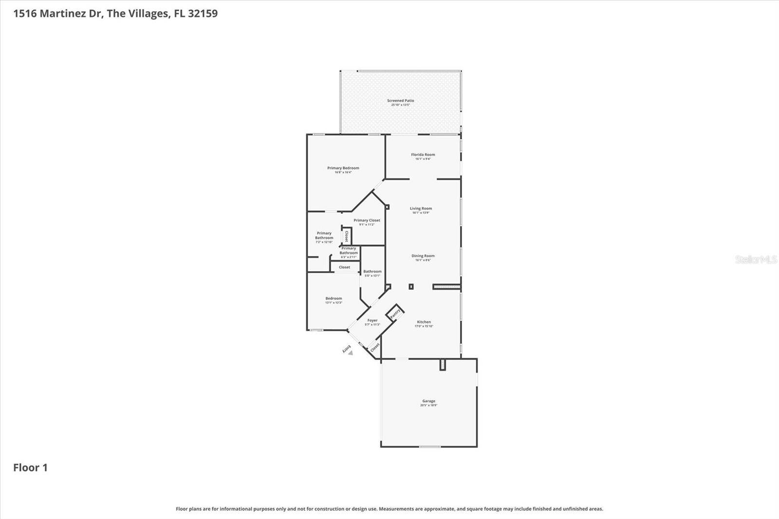 1516 MARTINEZ DR, Lady Lake, FL 32159