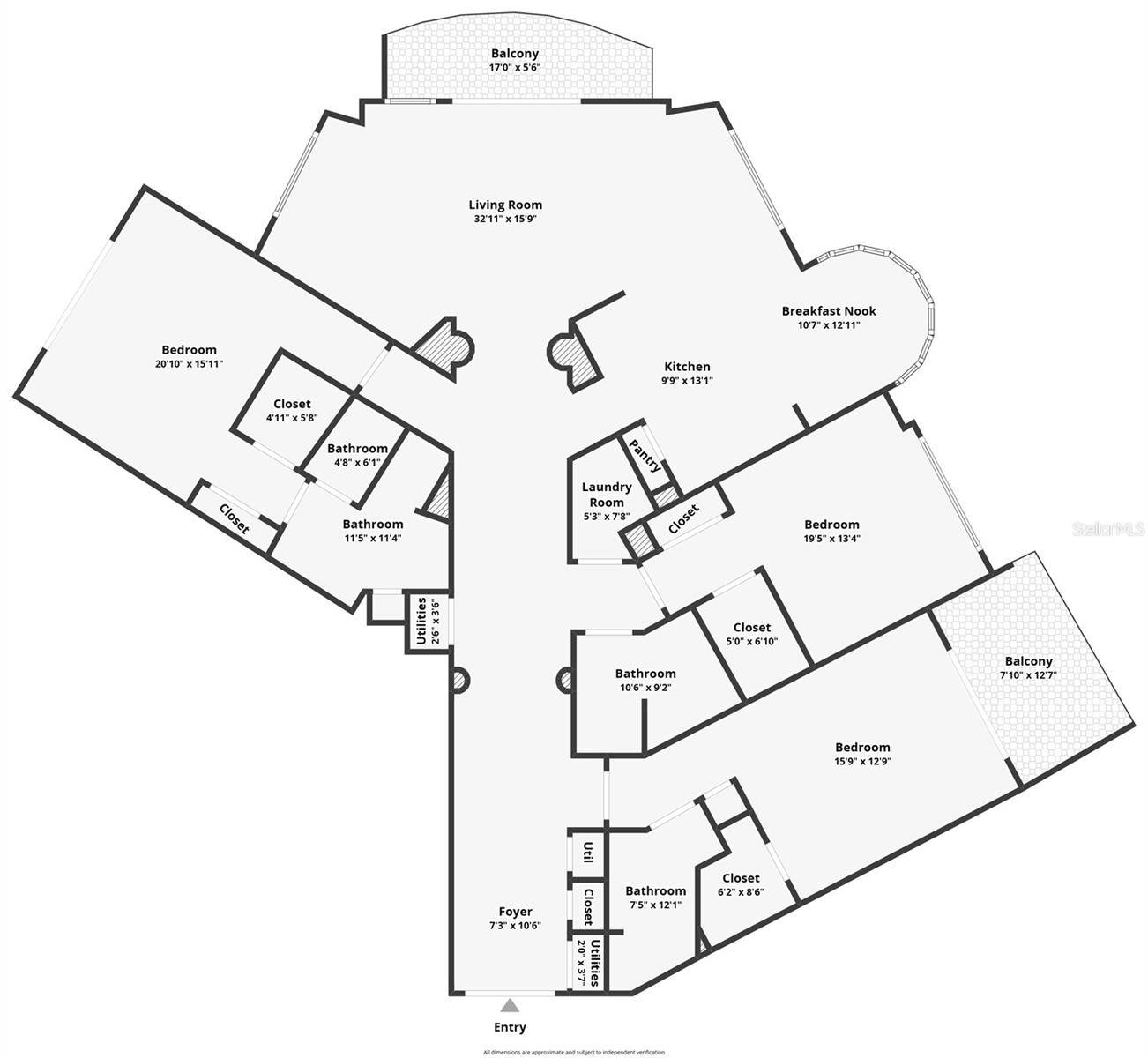 2 OCEANS WEST BLVD #300, Daytona Beach Shores, FL 32118