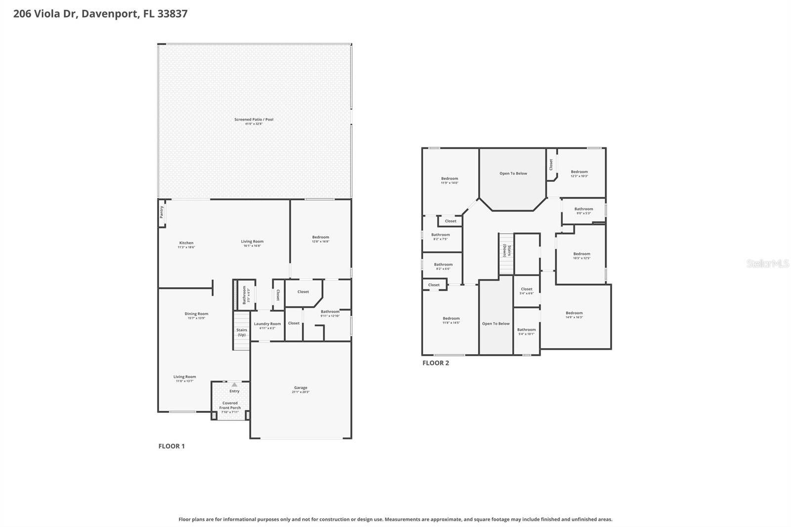 206 VIOLA DR, Davenport, FL 33837