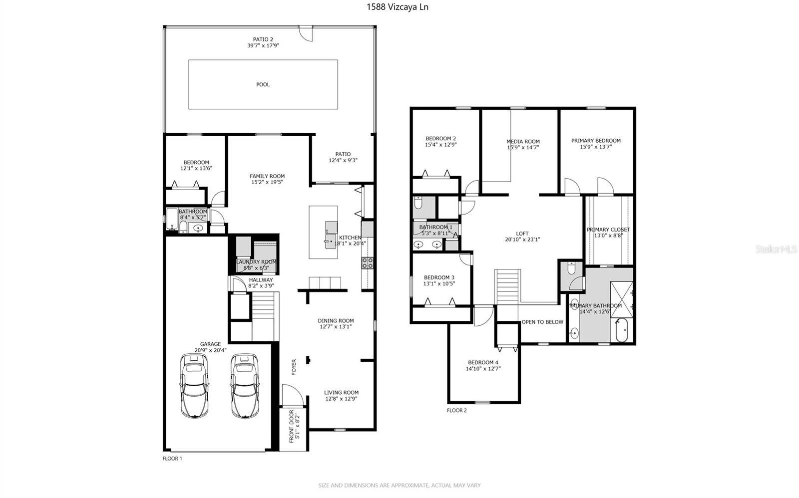 1588 VIZCAYA LN, Naples, FL 34113