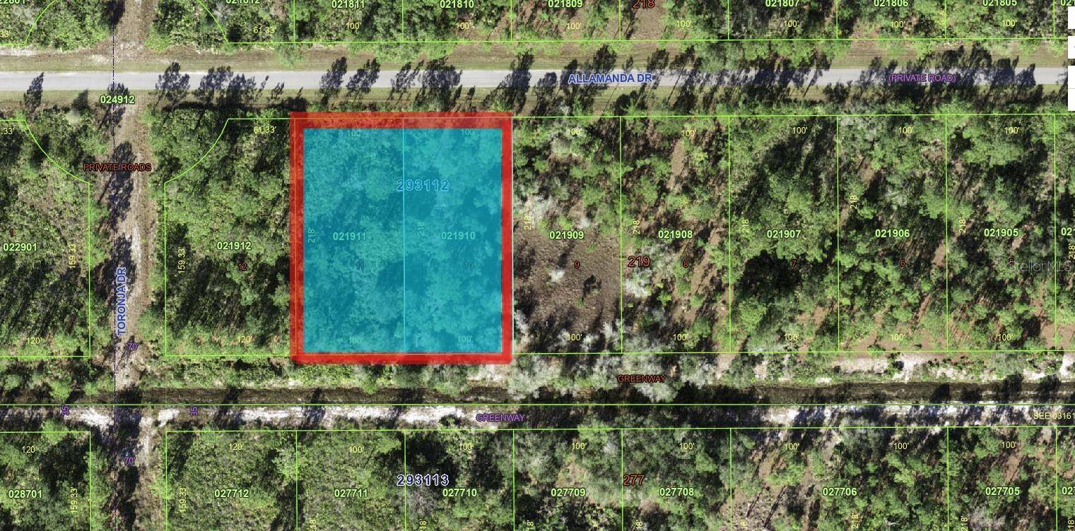 819 & 821 ALLAMANDA DR, Indian Lake Estates, FL 33855