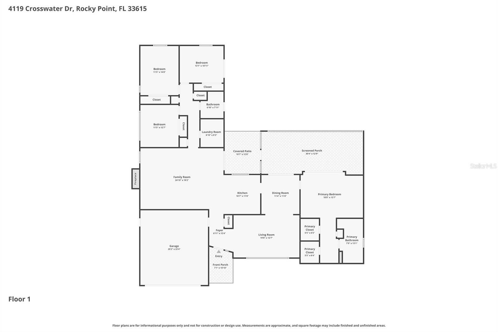 4119 CROSSWATER DR, Tampa, FL 33615
