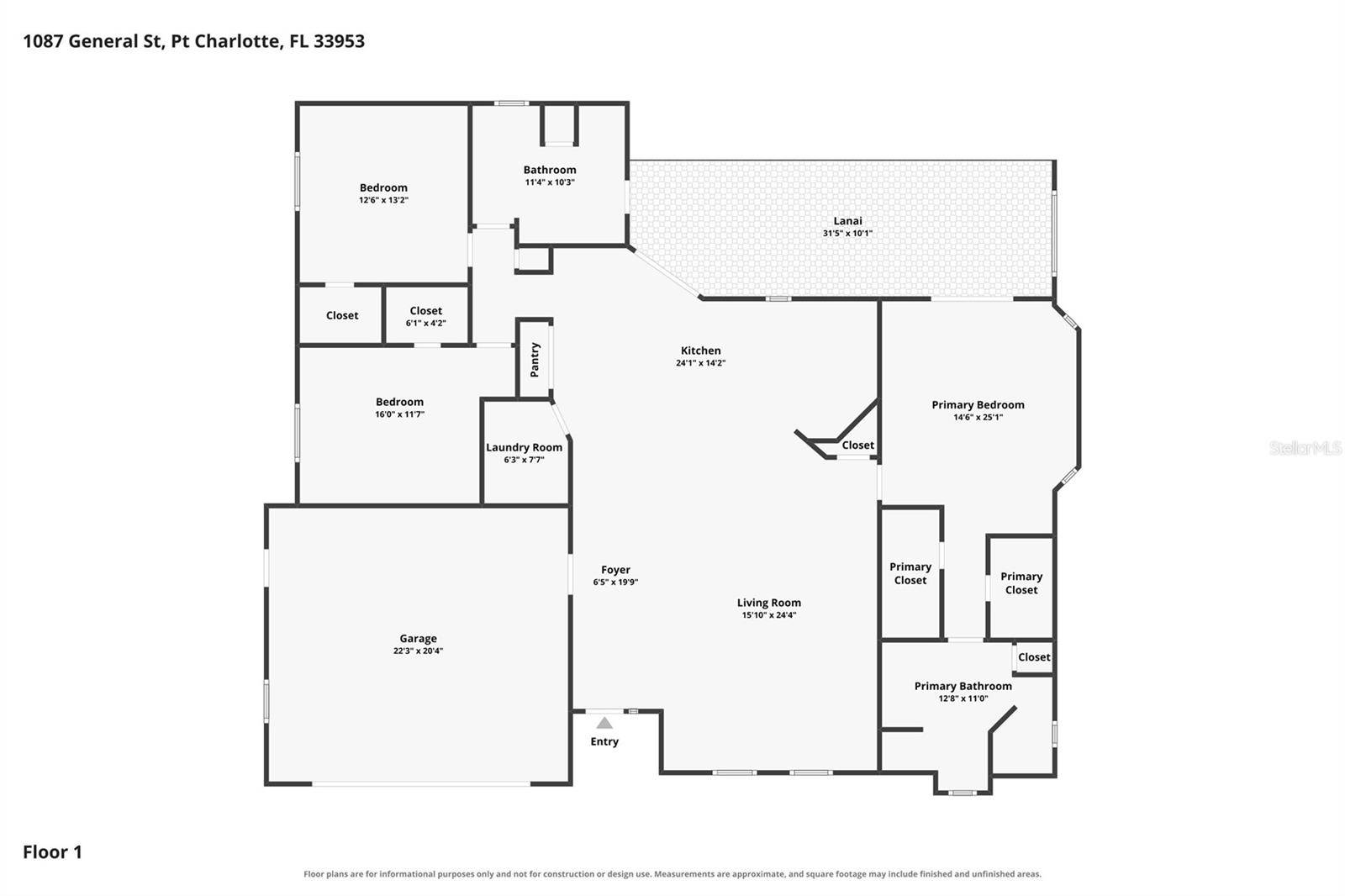 1087 GENERAL ST, Port Charlotte, FL 33953