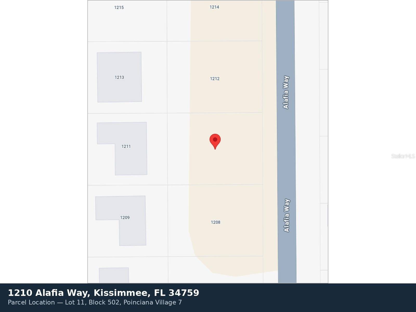 1210 ALAFIA WAY, Poinciana, FL 34759