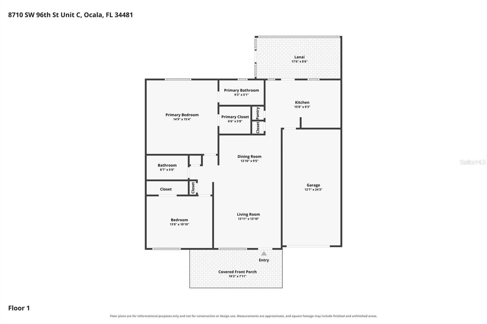 8710 SW 96TH ST #C, Ocala, FL 34481
