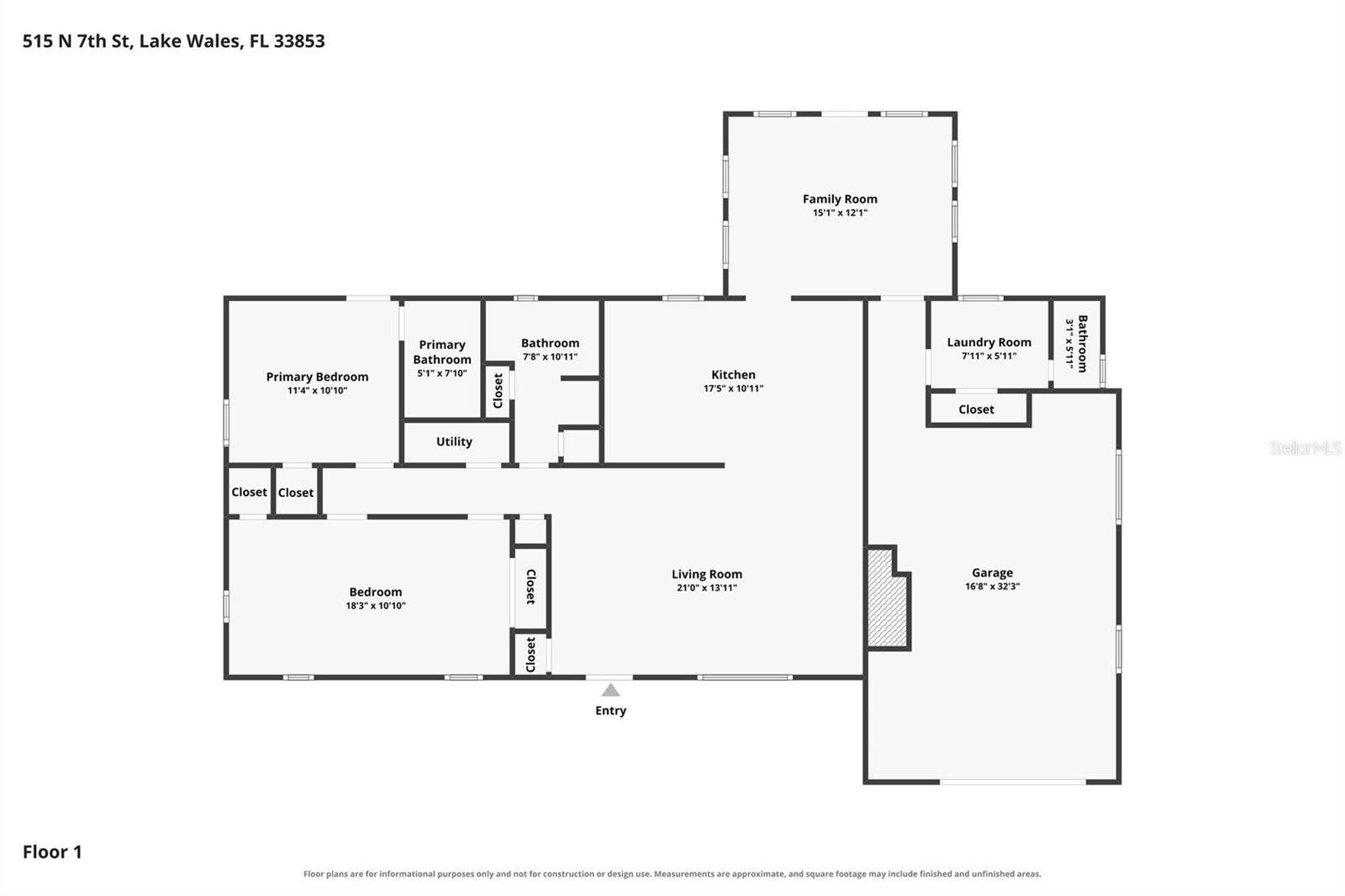 515 N 7TH ST, Lake Wales, FL 33853