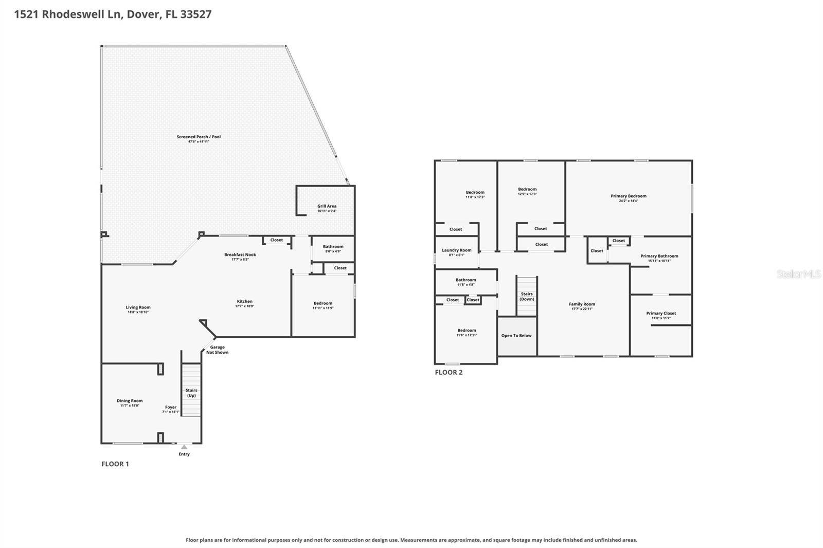 1521 RHODESWELL LN, Dover, FL 33527