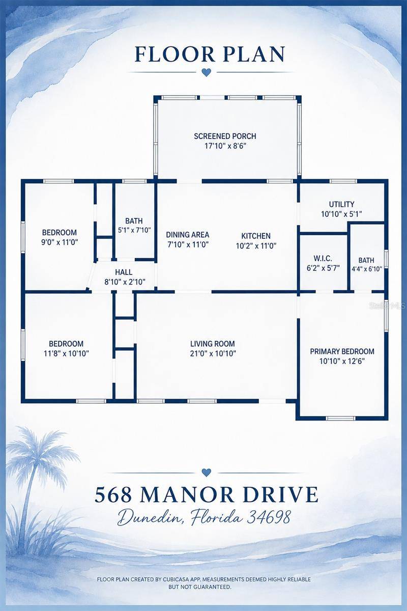 568 MANOR DR, Dunedin, FL 34698