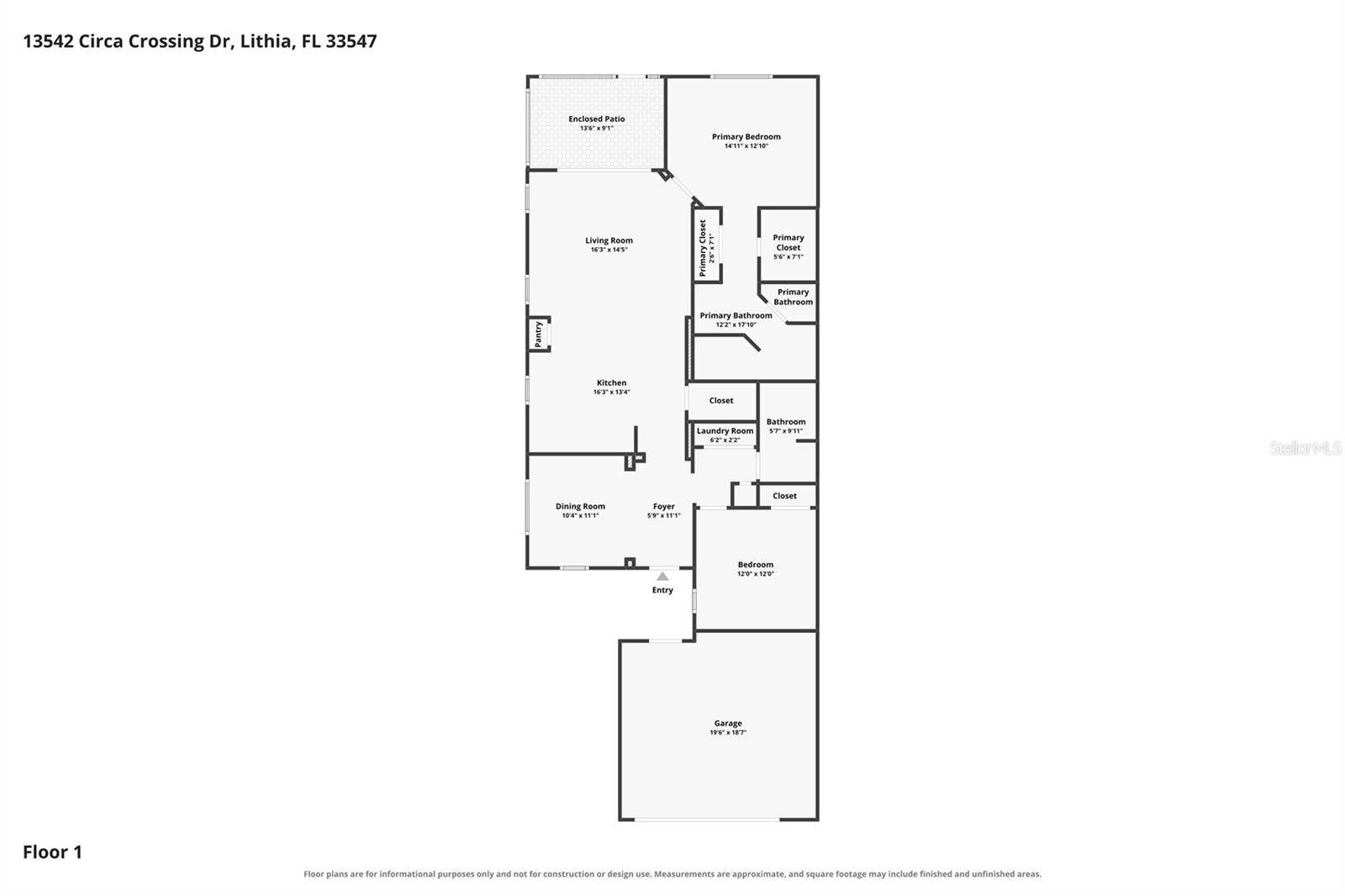 13542 CIRCA CROSSING DR, Lithia, FL 33547