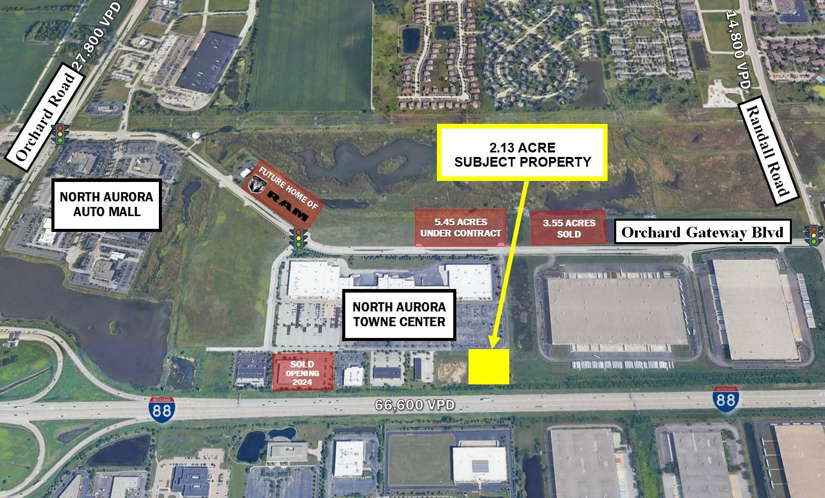 Lot 5 Towne Center DR, North Aurora, IL 60542
