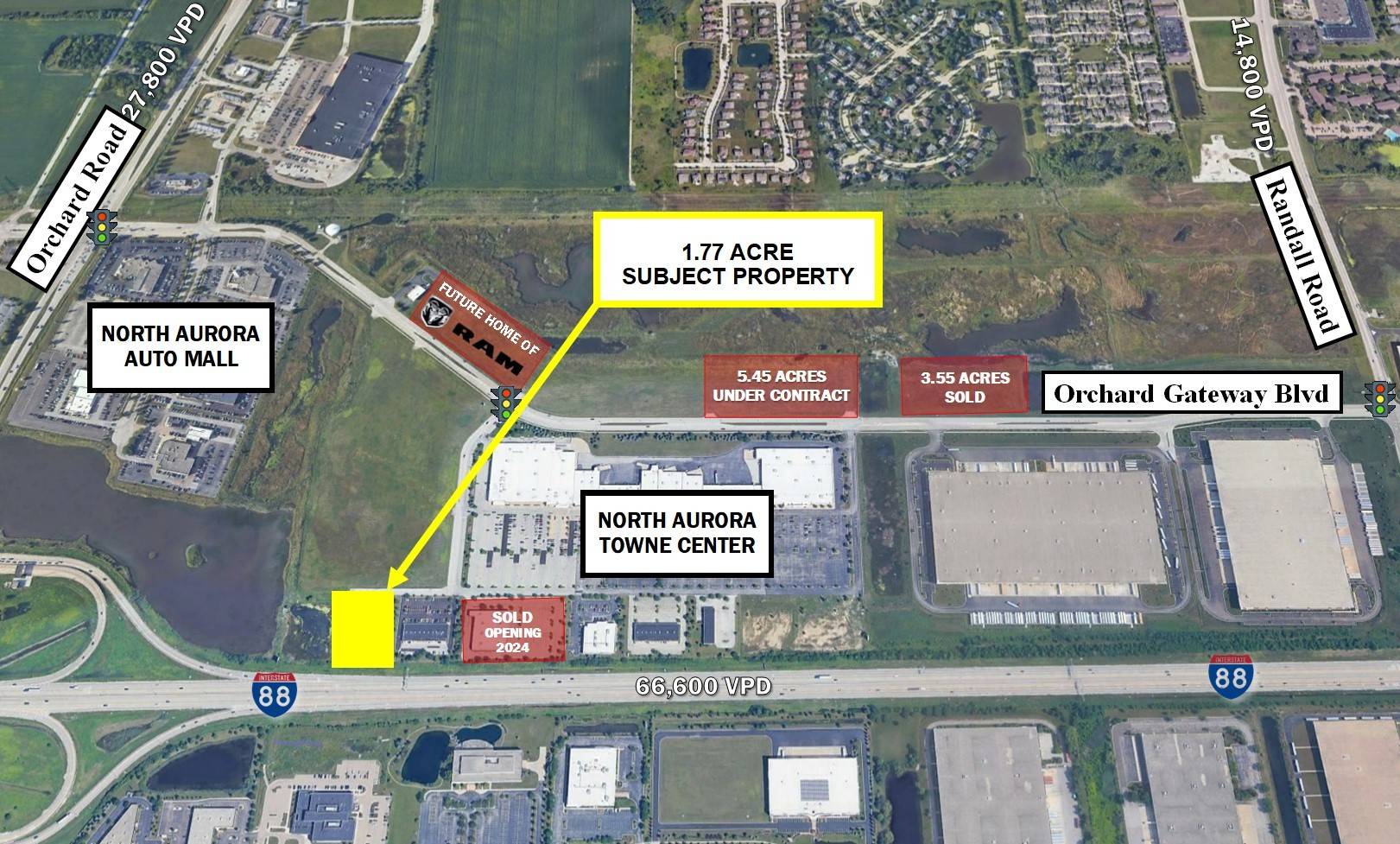 Lot 13 Towne Center DR, North Aurora, IL 60542