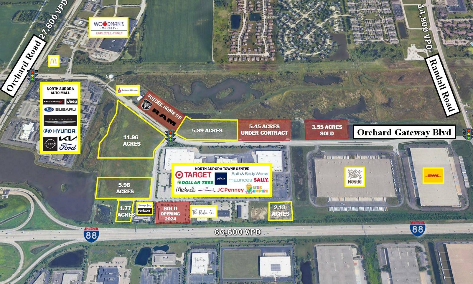 Lot 1 South Towne Center DR, North Aurora, IL 60542