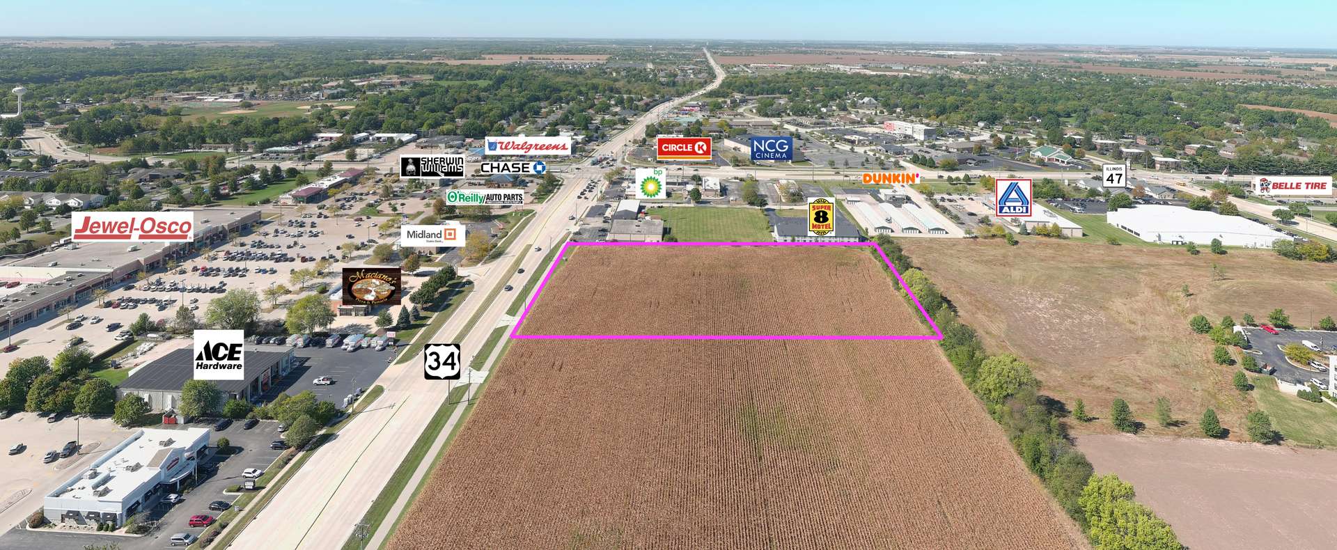 4.428 Acres Rte 34 HWY, Yorkville, IL 60560