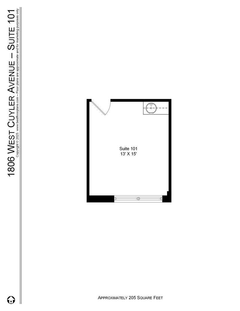 1806 W Cuyler AVE #101, Chicago, IL 60613