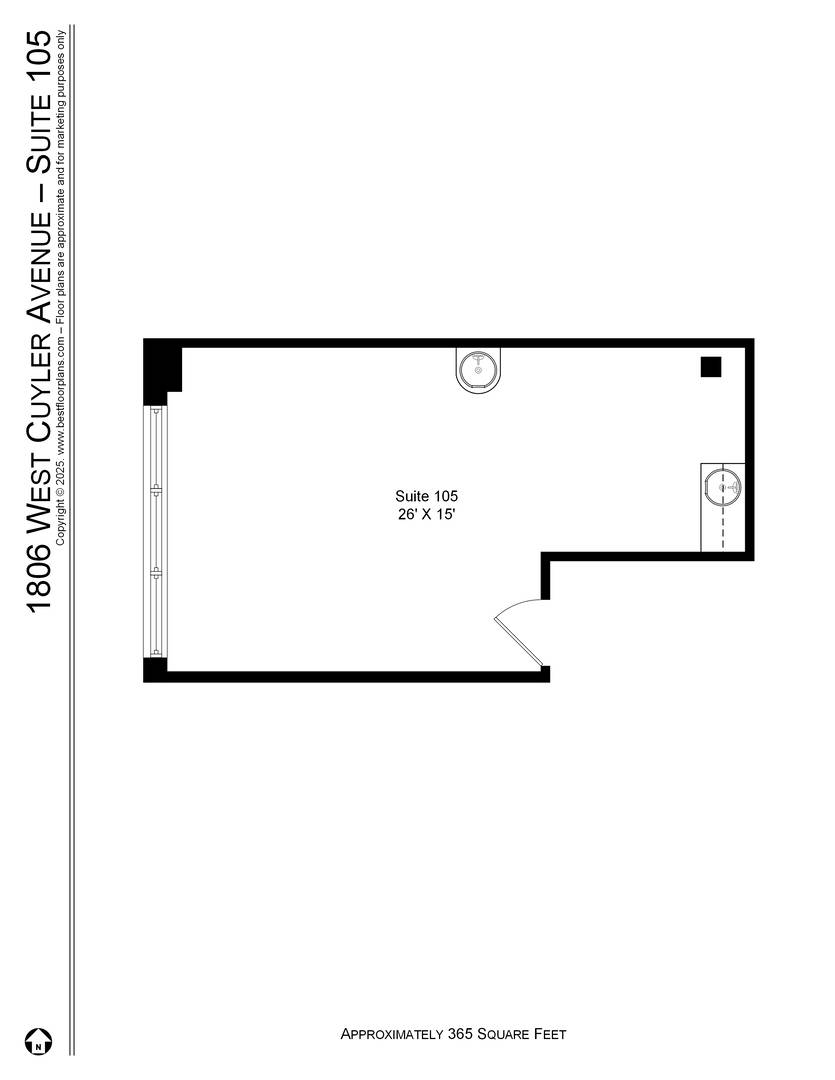 1806 W Cuyler AVE #105, Chicago, IL 60613