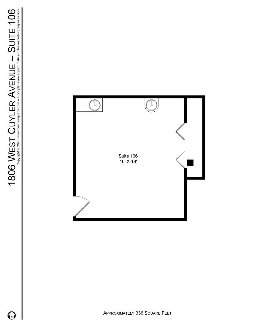 1806 W Cuyler AVE #106, Chicago, IL 60613