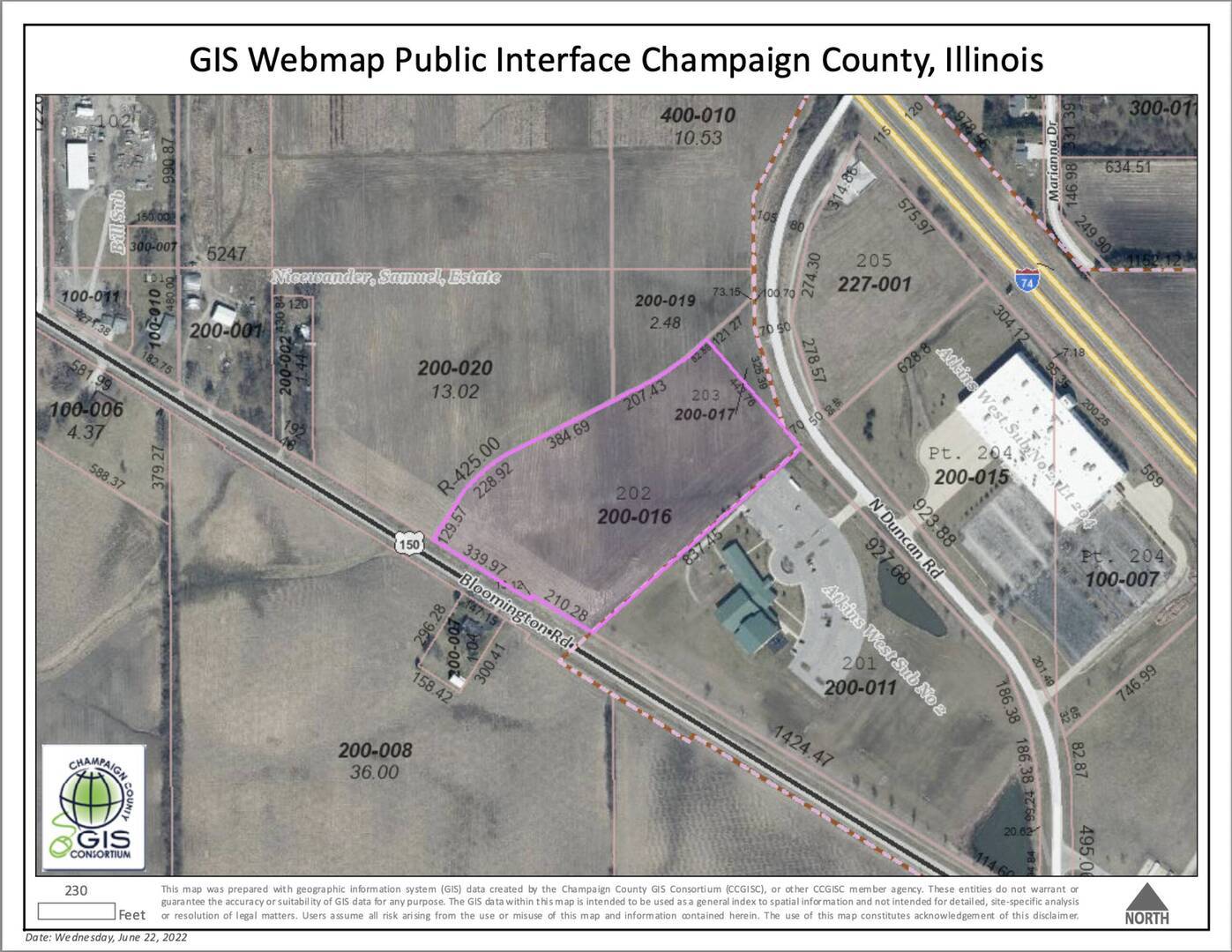 LOT 202 of Atkins West - Bloomington RD, Champaign, IL 61822