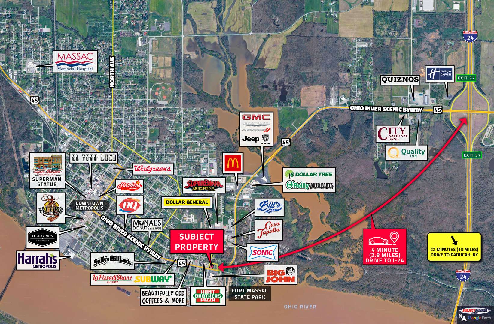 1201 E 5th ST, Metropolis, IL 62960
